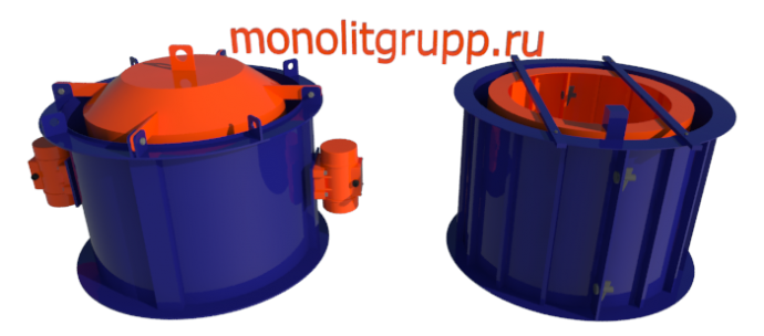Формы для бетонных колец